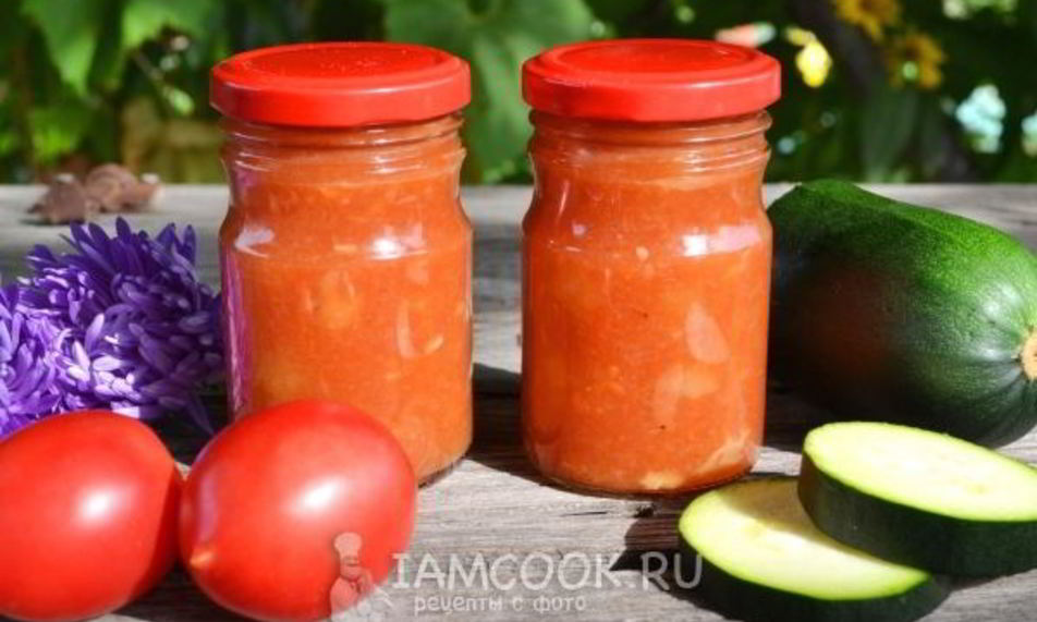 Рецепт кетчупа из кабачков