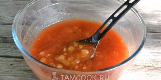 кетчуп из кабачков
