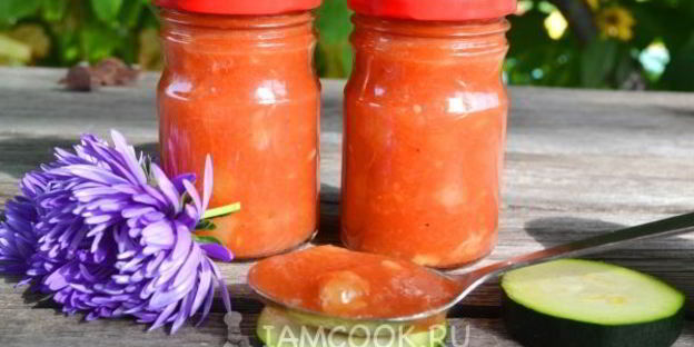 кетчуп из кабачков
