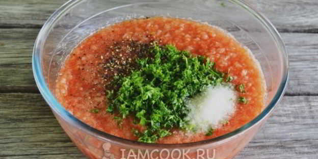 кетчуп из кабачков