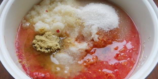 острый кетчуп в мультиварке