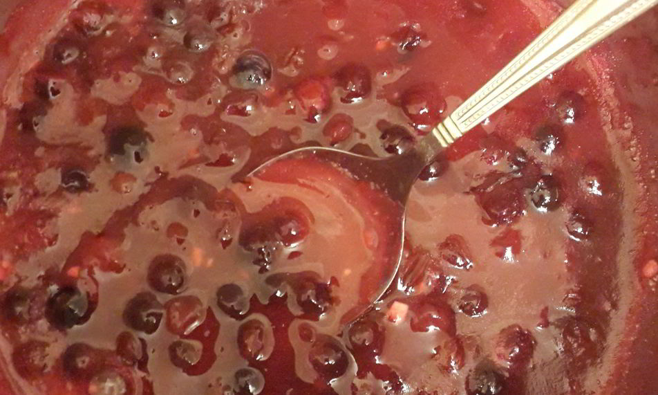 Рецепт клюквенного соуса для вторых блюд