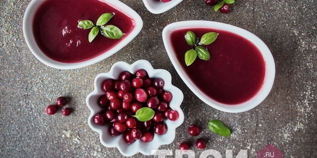 клюквенный соус к мясу