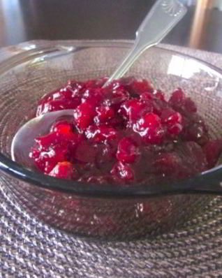 Клюквенный соус к птице, мясу
