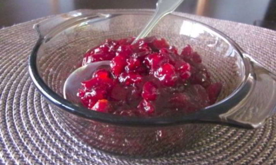 Рецепт клюквенного соуса к птице, мясу