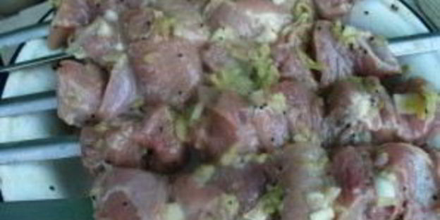 быстрый маринад для свинины из киви