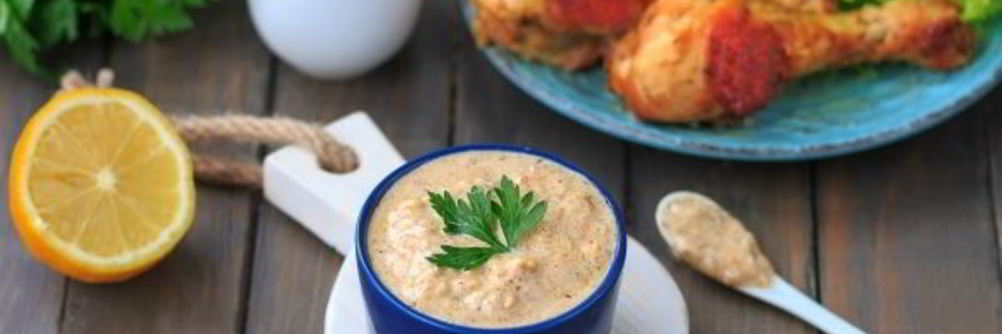 Йогуртовый маринад для курицы
