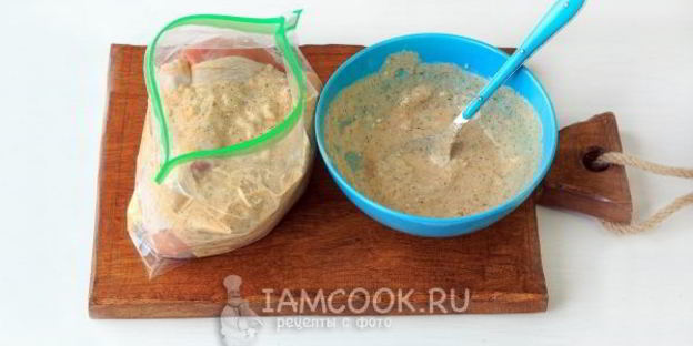 йогуртовый маринад для курицы