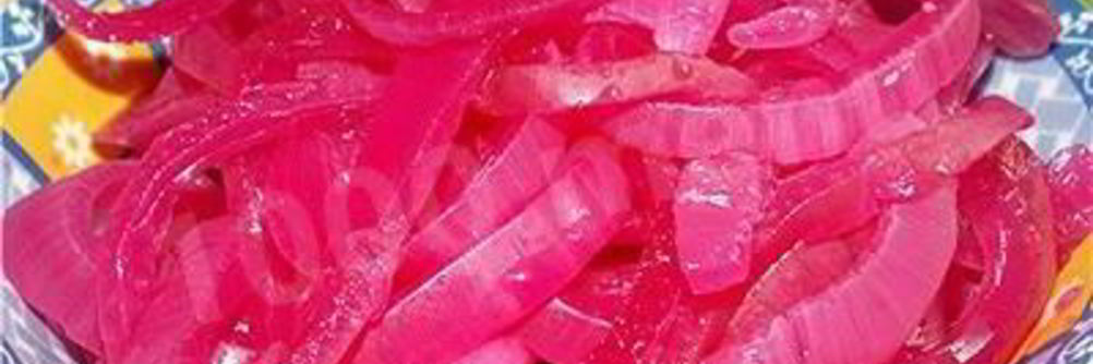 Лук в пряном маринаде по-грузински