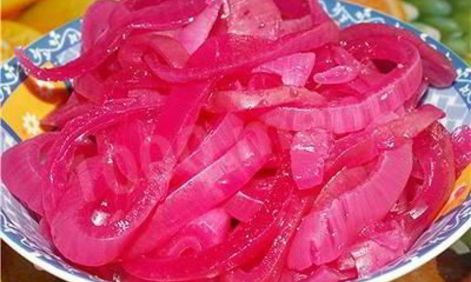 Рецепт лука в пряном маринаде по-грузински