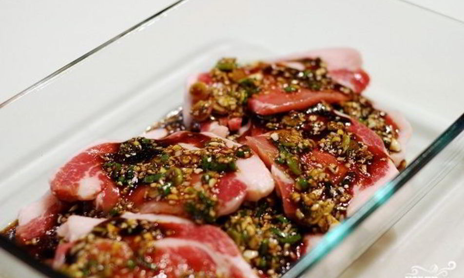 Рецепт маринада для отбивных из свинины