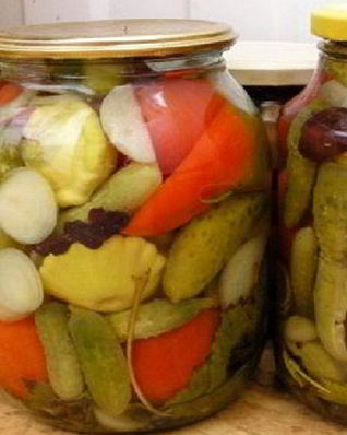Маринад для овощей на зиму