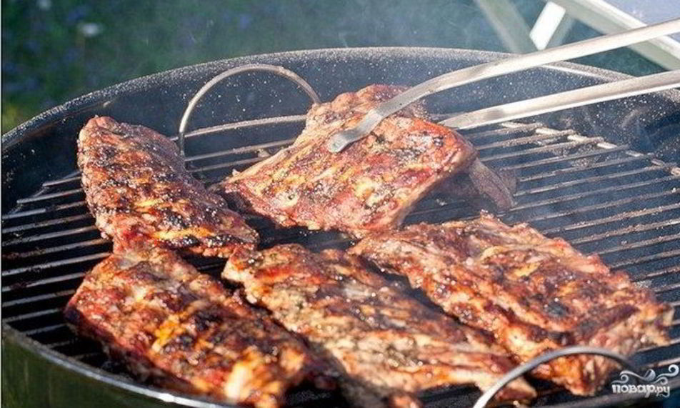 Рецепт маринада для ребрышек на мангале