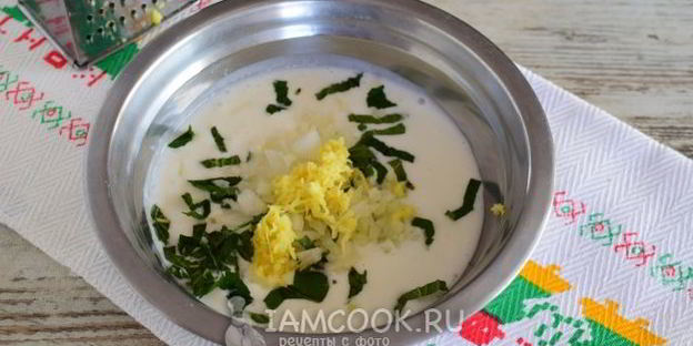 маринад для рыбы на кефире с имбирем