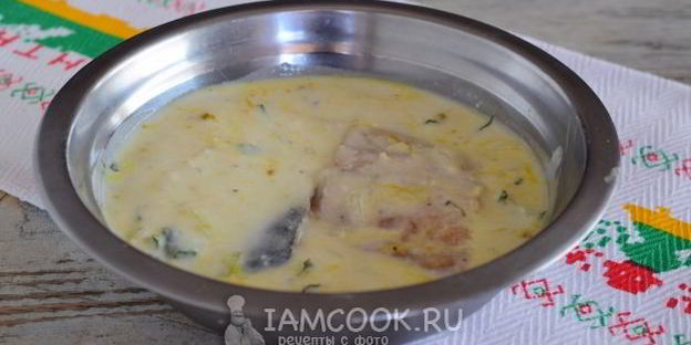 маринад для рыбы на кефире с имбирем