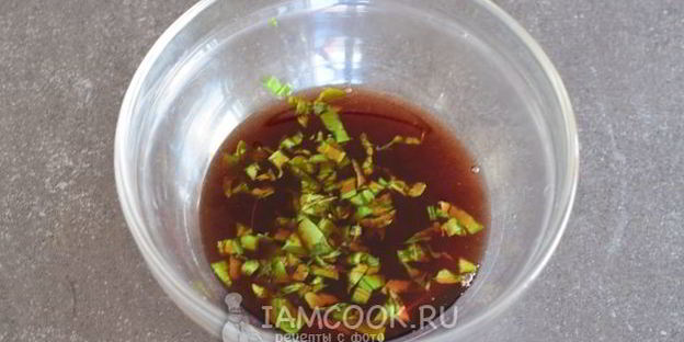 маринад для рыбы с красным вином и бальзамиком