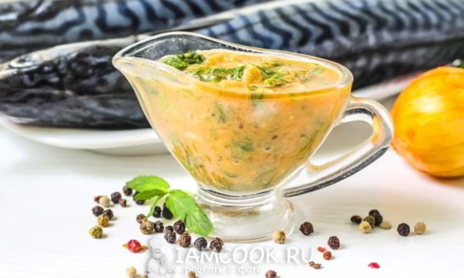 Рецепт маринада для рыбы с луком и горчицей