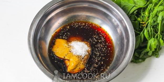 маринад для рыбы с луком и горчицей