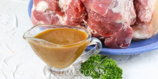 маринад для свиной рульки в духовке