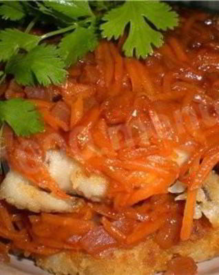 Маринад из моркови и лука