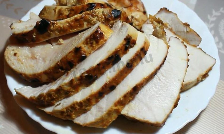 Рецепт пастромы из филе индейки в маринаде из горчицы и меда