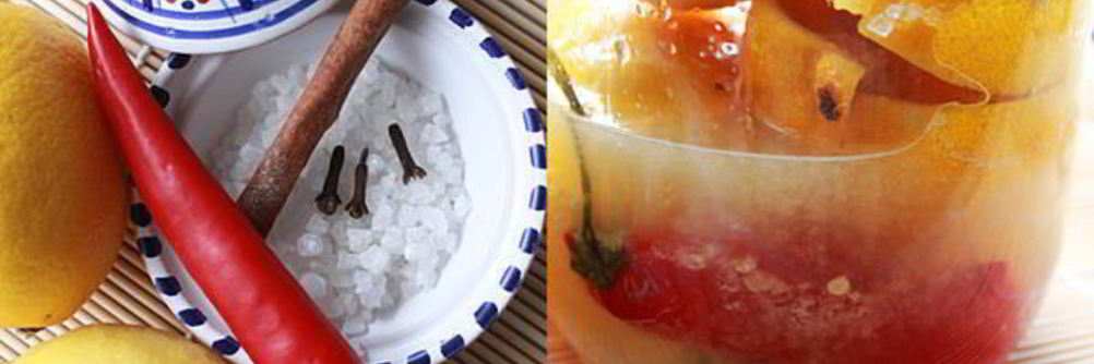 Соленые лимоны для курицы