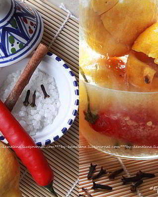 Соленые лимоны для курицы