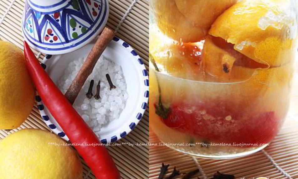 Рецепт соленых лимонов для курицы