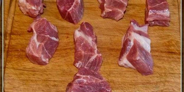 вариант маринада для мяса на шампурах на мангале