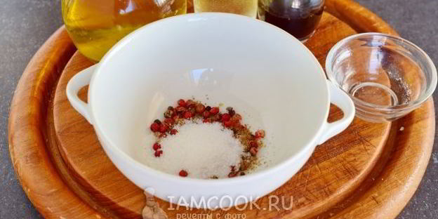 винно-соевый маринад для рыбы