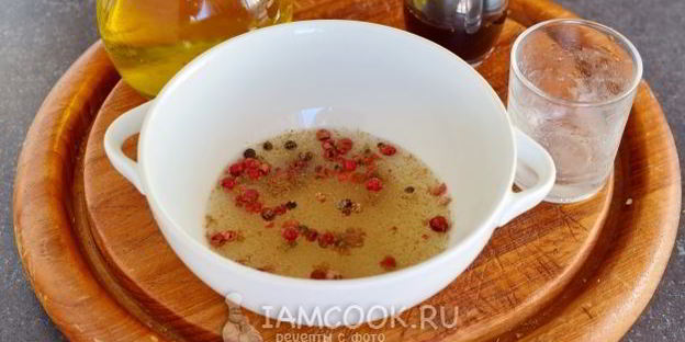 винно-соевый маринад для рыбы