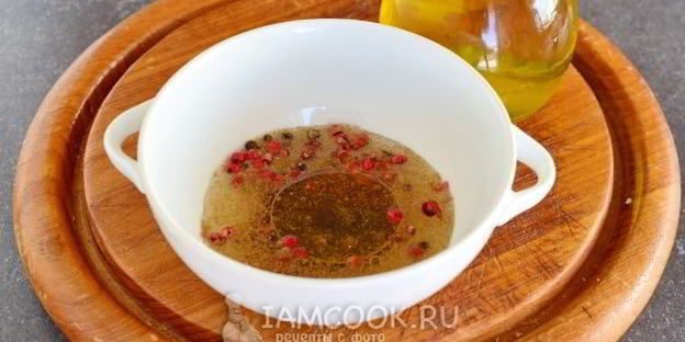 винно-соевый маринад для рыбы