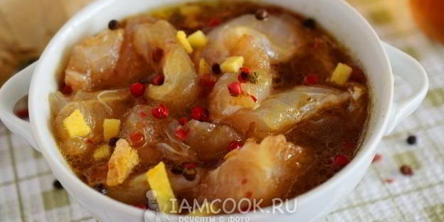 винно-соевый маринад для рыбы