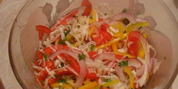 ореховый соус для овощного салата