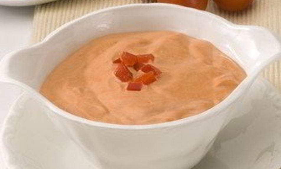 Рецепт салатной заправки из козьего сыра и томатов