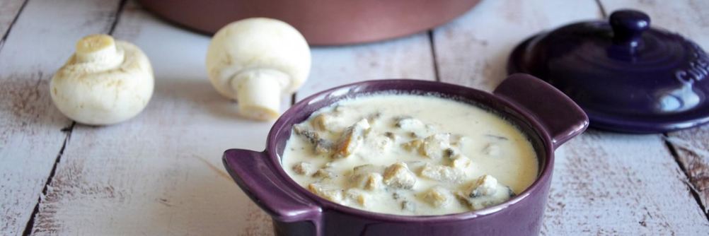 Сливочно-грибной соус