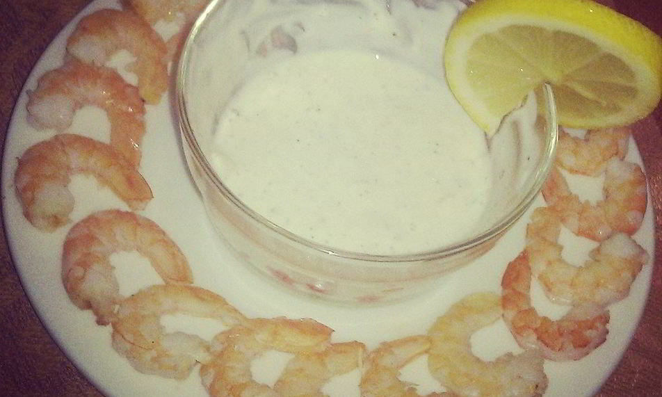 Рецепт сливочного соуса для креветок