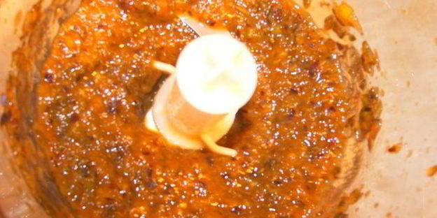 сливово-яблочный острый соус к мясу