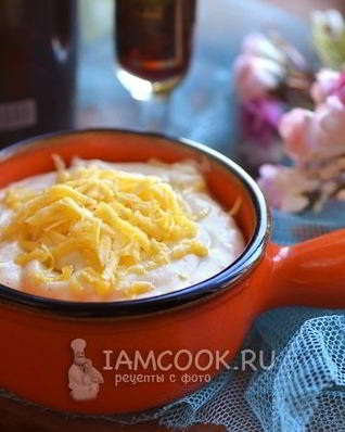 Соус Бешамель с сыром