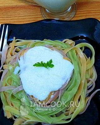 Соус из сметаны для макарон