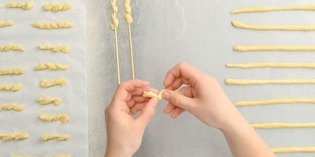 домашняя паста бузиате с песто алла трапанезе