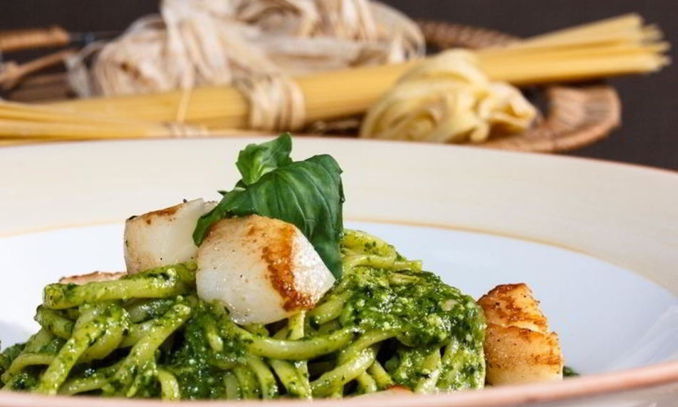 Рецепт лингвиней с соусома песто