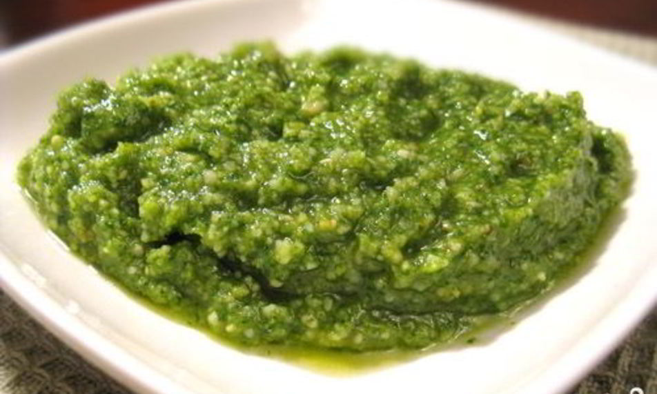 Рецепт песто из оливок