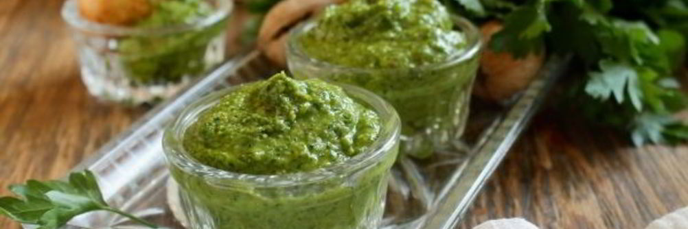 Песто из петрушки