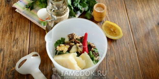 песто из петрушки