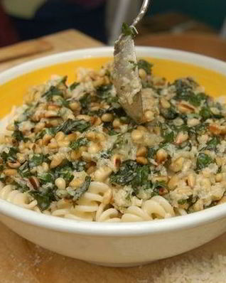 Песто на сковороде