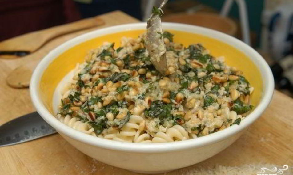 Рецепт песто на сковороде