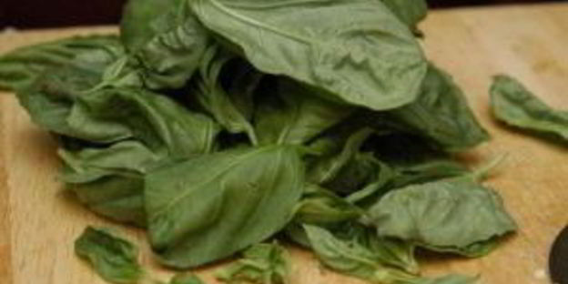 песто на сковороде