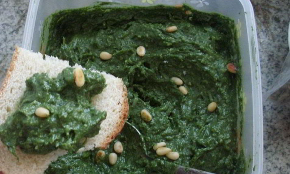 Рецепт песто с крапивой