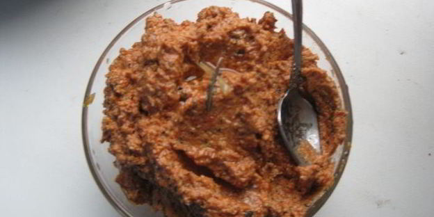 песто с вялеными томатами